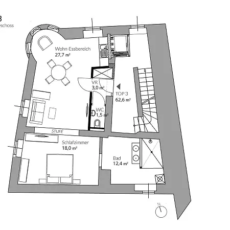 Darebell - Designerapartments Sporgasse Apartamento